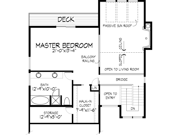 Upper/Second Floor Plan: 15-564