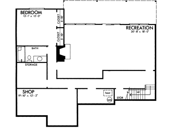 Lower Floor Plan: 15-565