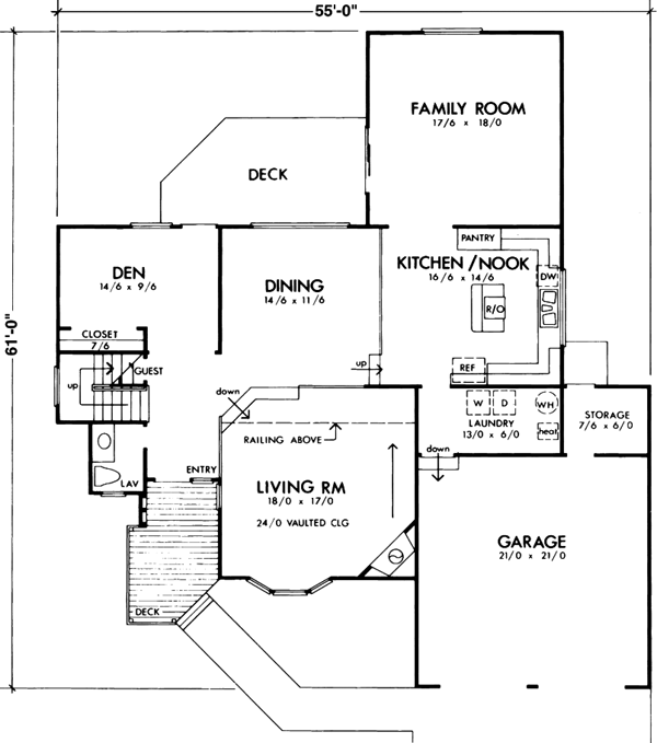 Main Floor Plan: 15-567