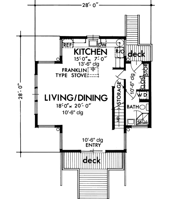 Main Floor Plan: 15-570