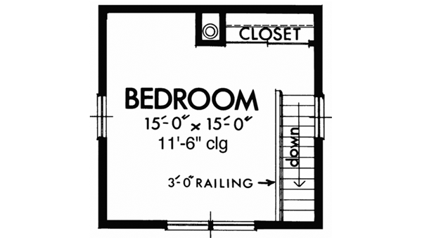 Upper/Second Floor Plan:15-570