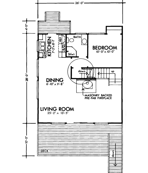 Main Floor Plan: 15-572