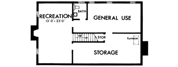 Lower Floor Plan: 15-574