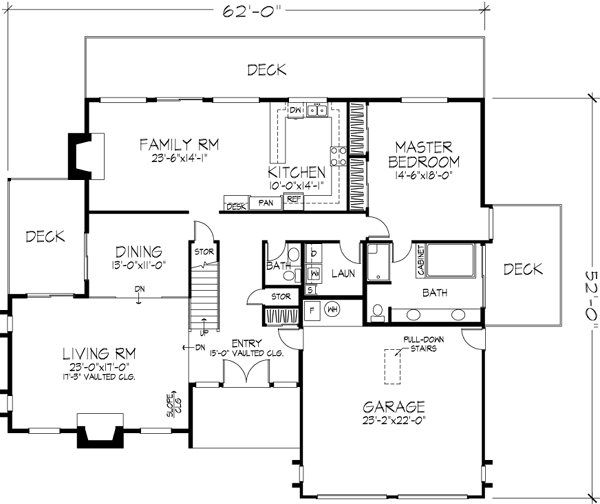 Main Floor Plan: 15-581