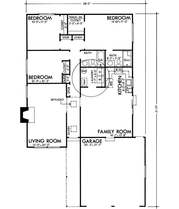 Main Floor Plan: 15-583