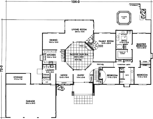 Main Floor Plan: 15-586
