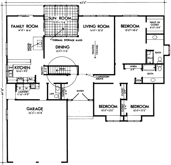 Main Floor Plan: 15-587