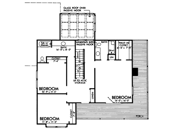 Upper/Second Floor Plan: 15-591