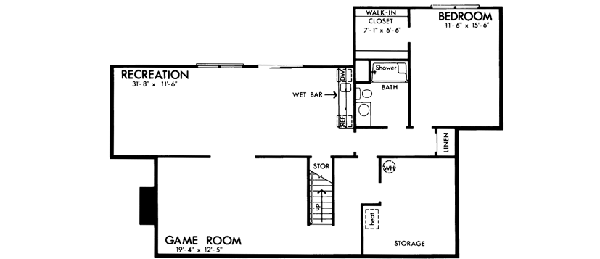 Lower Floor Plan: 15-592