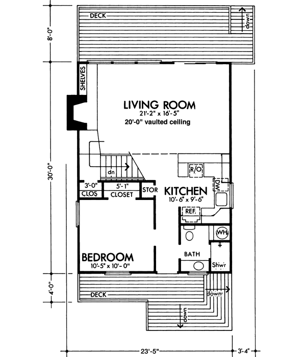 Main Floor Plan: 15-596