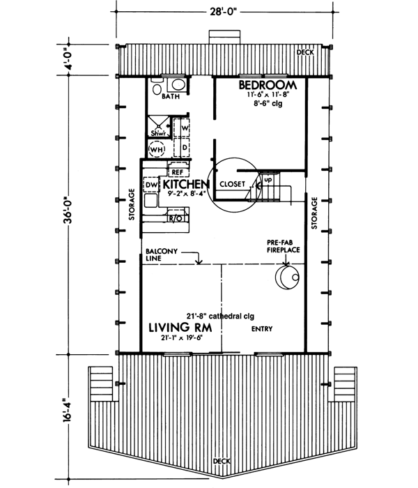 Main Floor Plan: 15-598