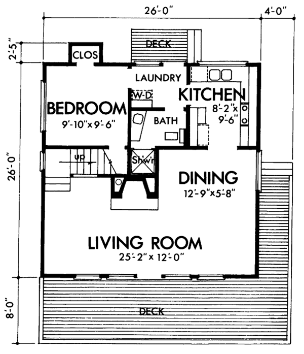 Cottage Style House Plans 15-599