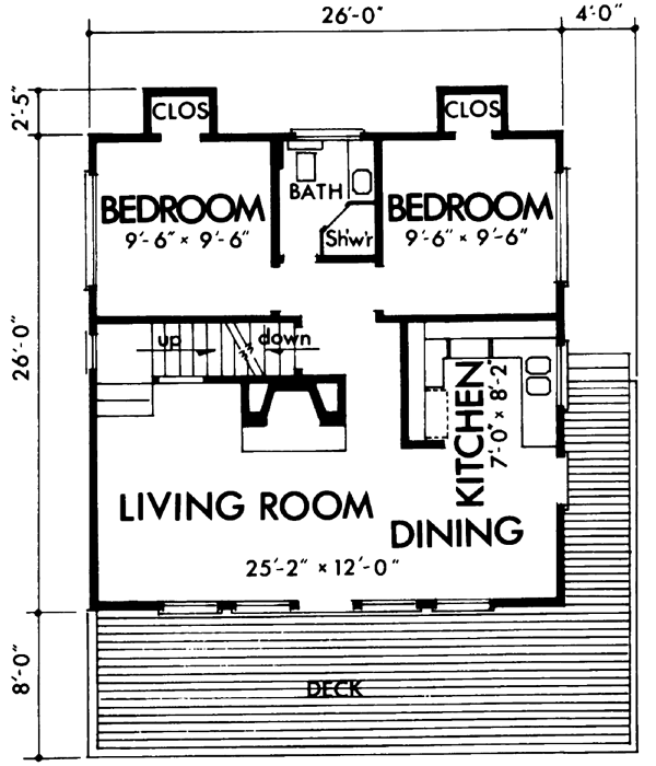 Main Floor Plan: 15-599