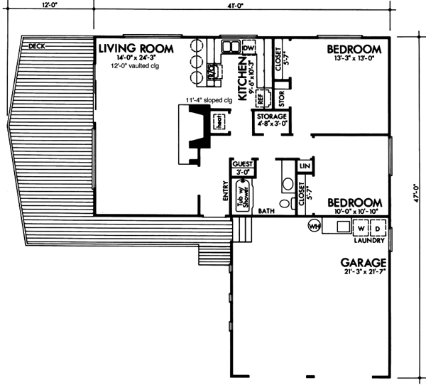 Main Floor Plan: 15-605