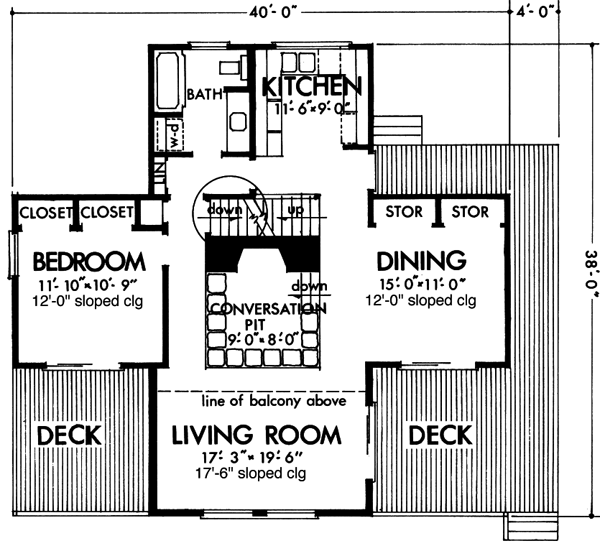 Main Floor Plan: 15-607