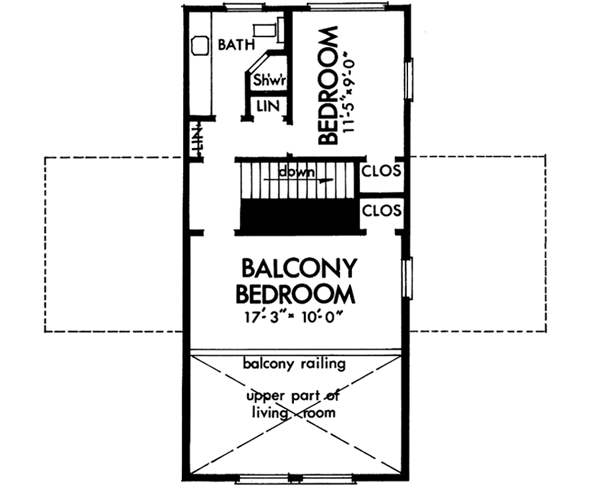 Upper/Second Floor Plan:15-607