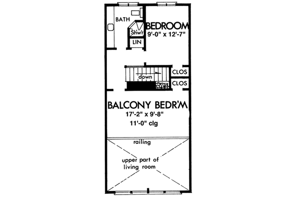 Upper/Second Floor Plan:15-608