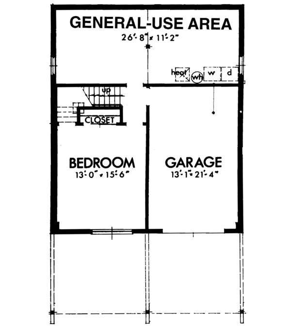 Lower Floor Plan: 15-610