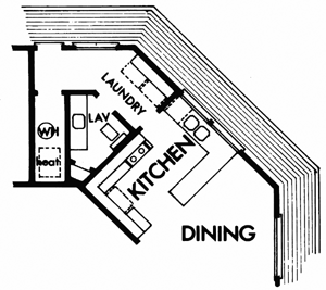 Coastal Style Floor Plans Plan: 15-612
