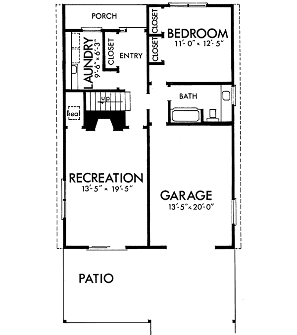 Lower Floor Plan:15-613