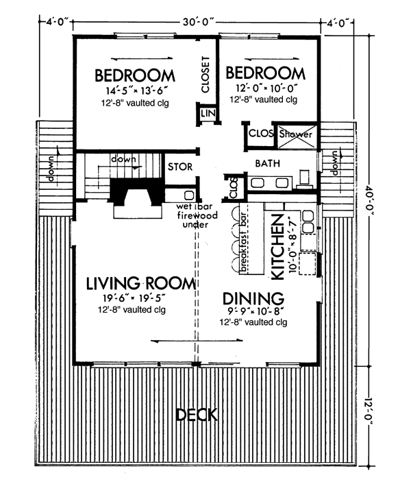 Main Floor Plan: 15-613