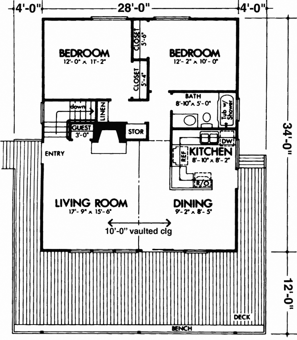 Main Floor Plan: 15-614