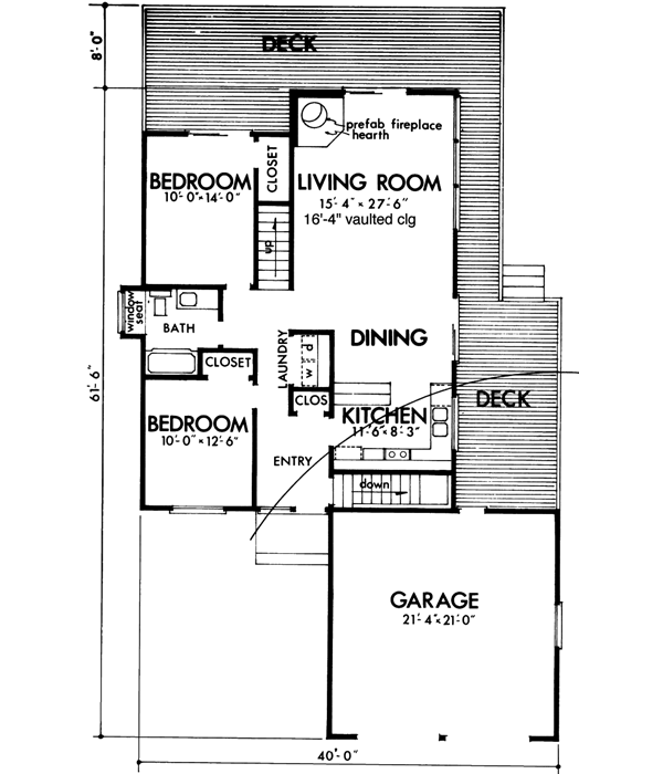 Main Floor Plan: 15-615