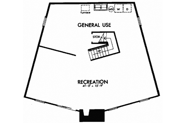 Lower Floor Plan: 15-617