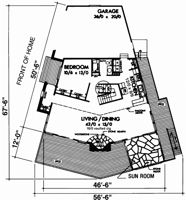 Main Floor Plan: 15-619