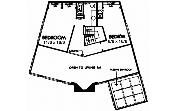 Upper/Second Floor Plan:15-619