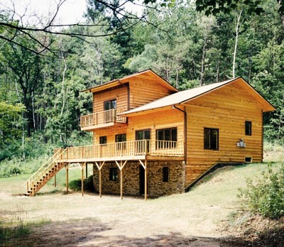 Image Of The Model C 511 Our Smallest Chalet House Plan Design