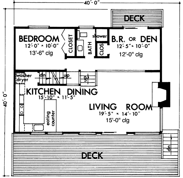 Main Floor Plan: 15-622