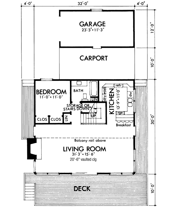 Main Floor Plan: 15-626