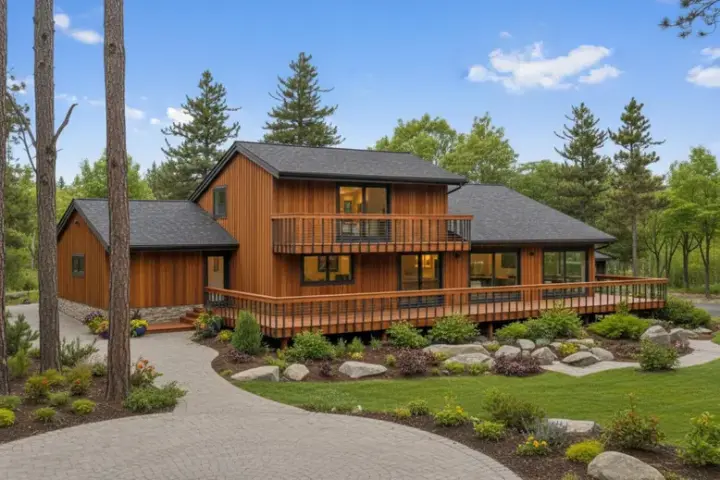 Contemporary house plans 15-627 - front exterior, 1,520 sq ft, 3 bed, 2 bath house plans | Monster House Plans