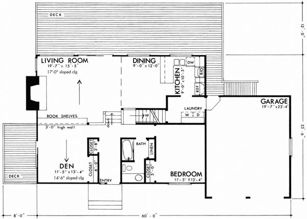 Main Floor Plan: 15-628