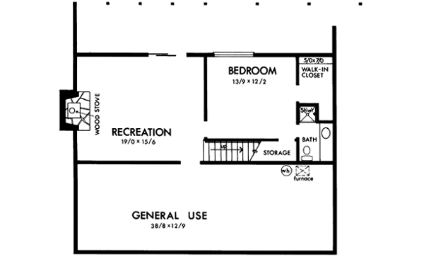 Lower Floor Plan: 15-632