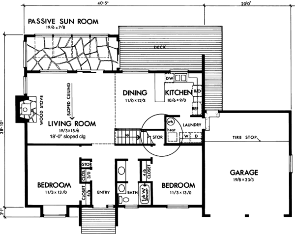 Main Floor Plan: 15-632