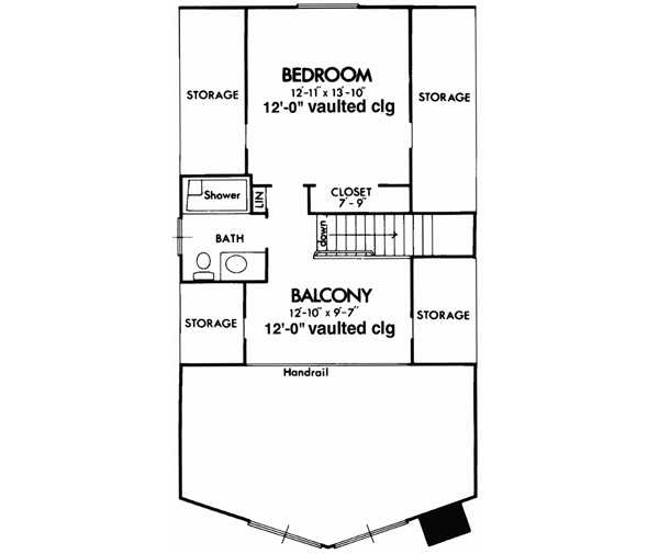 Upper/Second Floor Plan:15-634