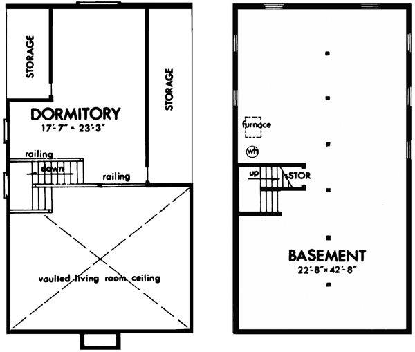 Contemporary Style House Plans 15-635