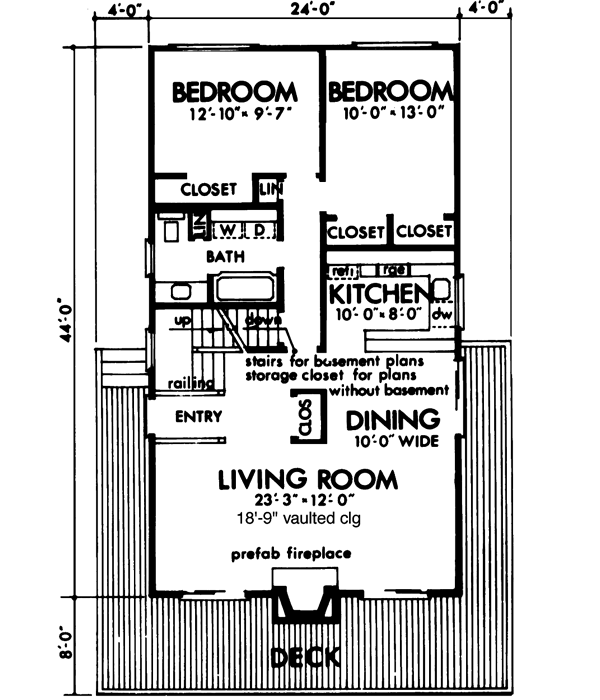Main Floor Plan: 15-635