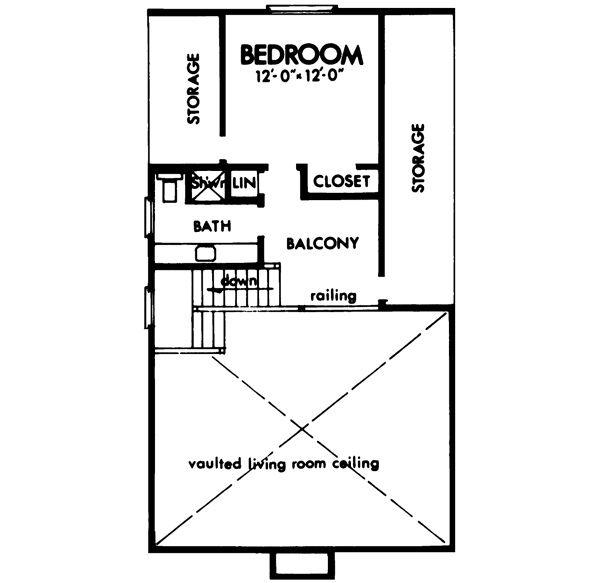 Upper/Second Floor Plan: 15-635