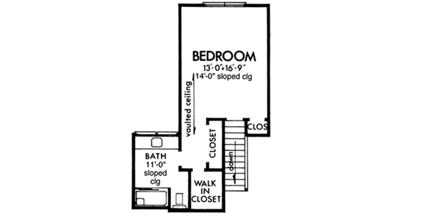 Upper/Second Floor Plan: 15-638