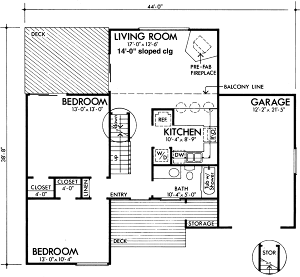Main Floor Plan: 15-641
