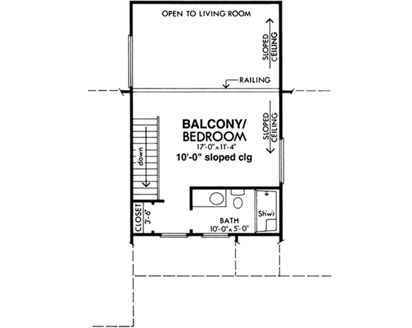 Upper/Second Floor Plan: 15-641