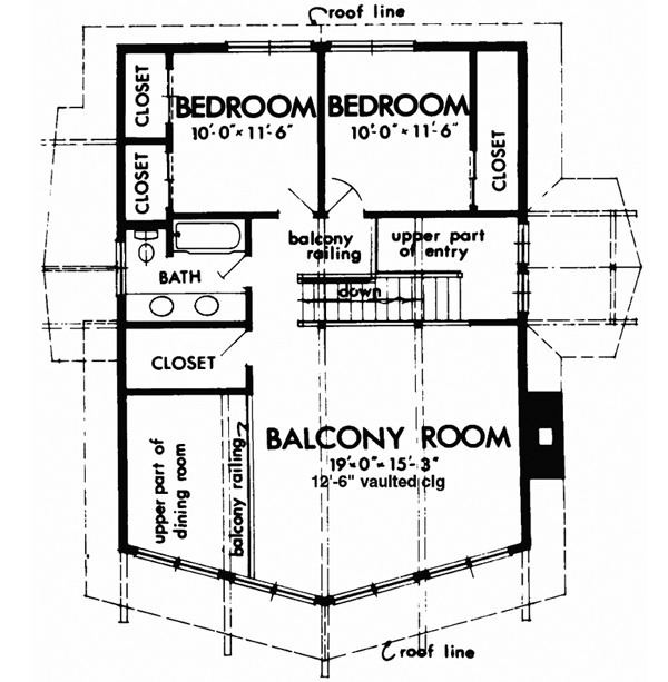 Upper/Second Floor Plan: 15-643
