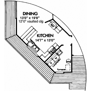 Contemporary Style Floor Plans Plan: 15-645