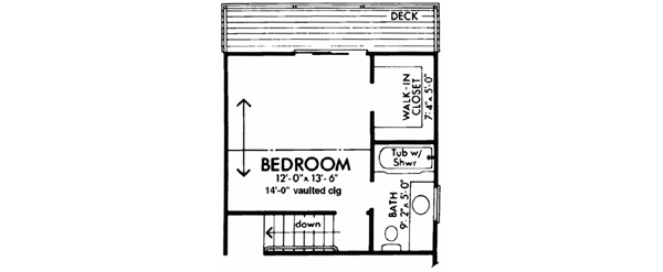 Upper/Second Floor Plan: 15-646