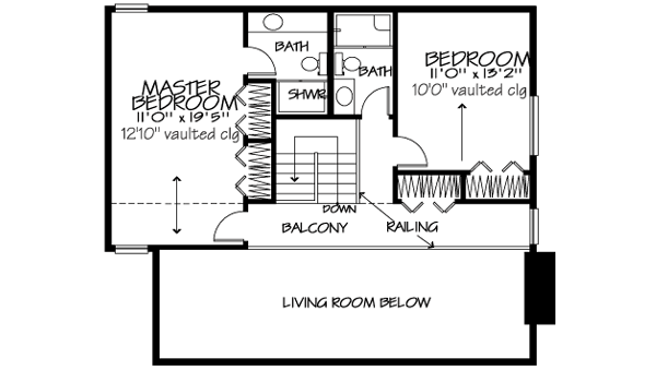 Upper/Second Floor Plan:15-648