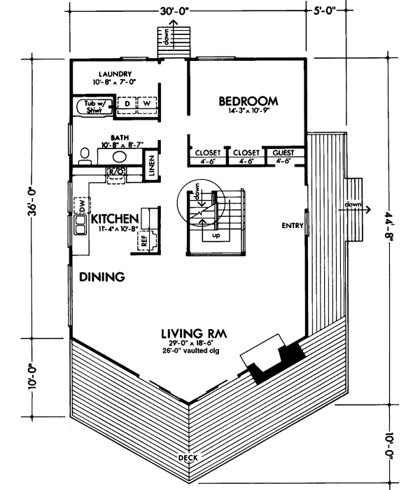 Main Floor Plan: 15-649