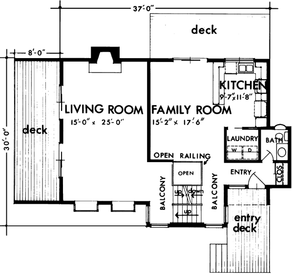 Main Floor Plan: 15-650